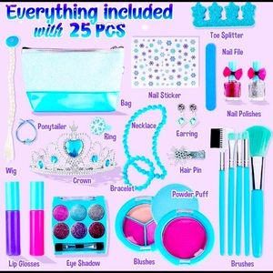 Pretend Frozen Makeup